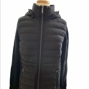Michael Michael Kors genuine down hooded jacket